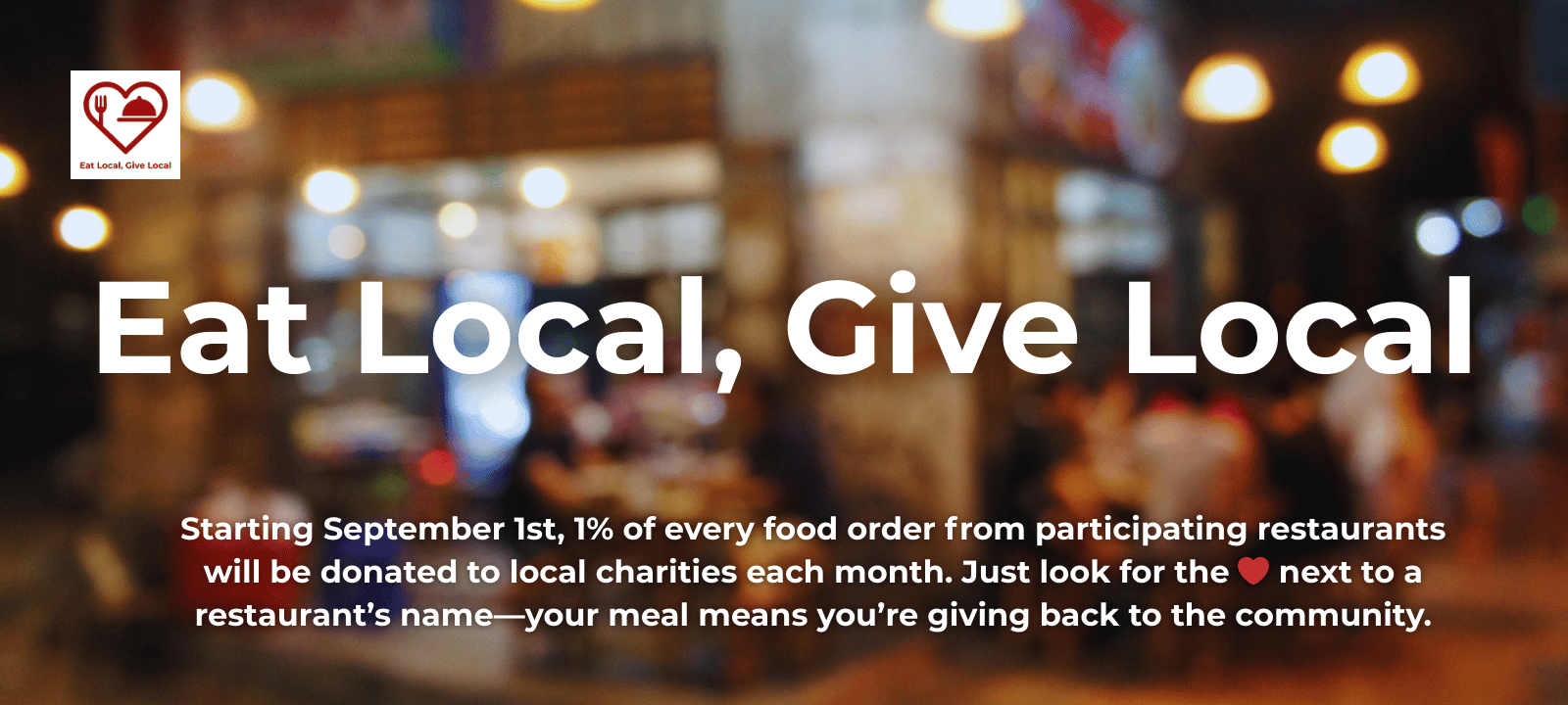 Eat Local, Give Local